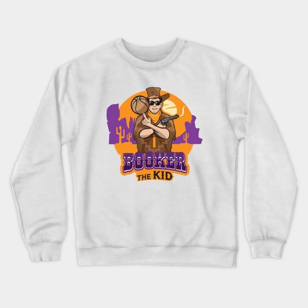 Booker The Kid Crewneck Sweatshirt by goderslim